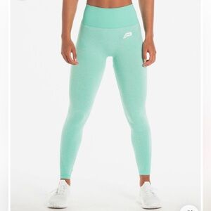 Pursue Fitness Sea Foam Teal Leggings